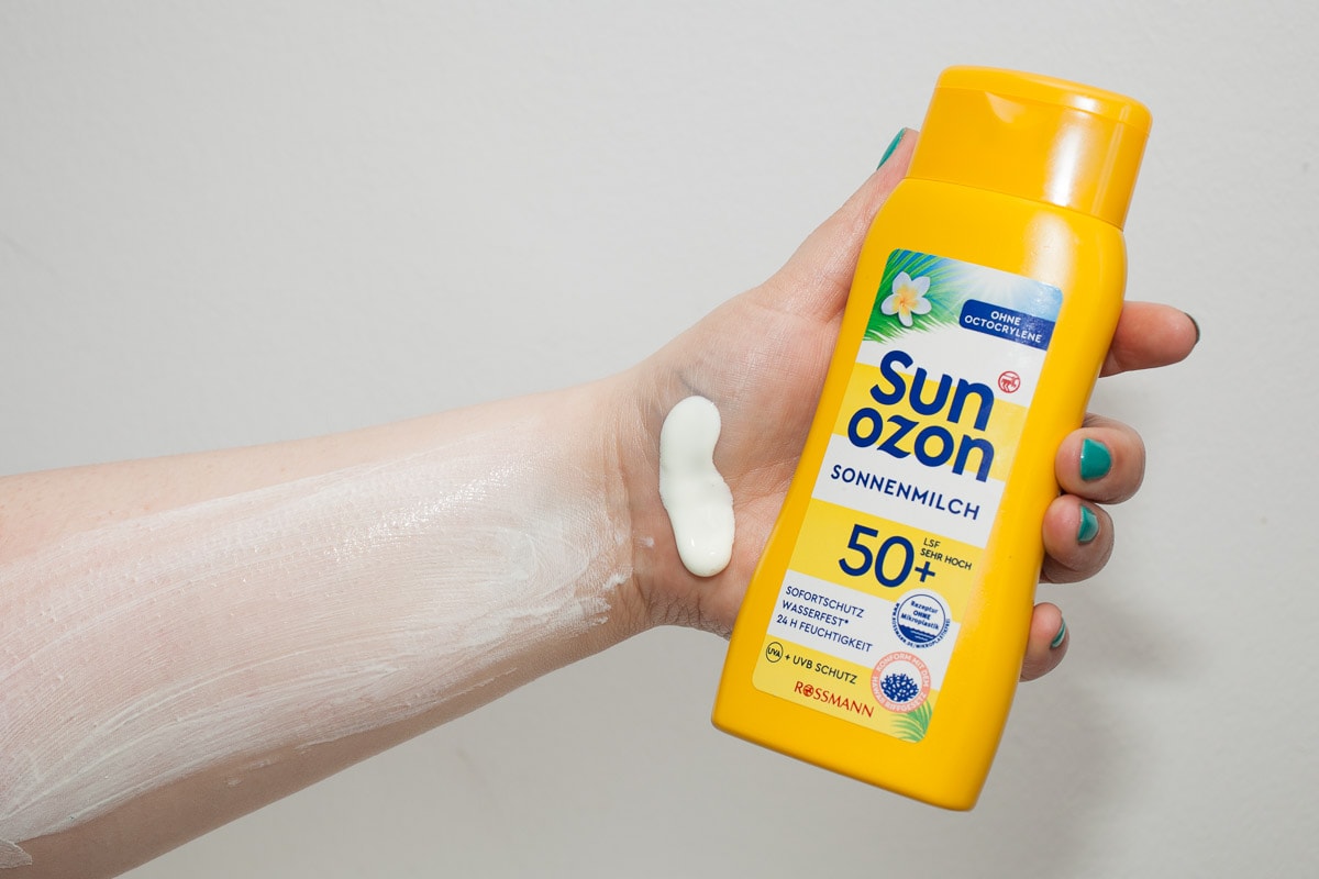 Sonnencreme Test: Rossmann Sunozon Sonnenmilch Lsf 50 Plus
