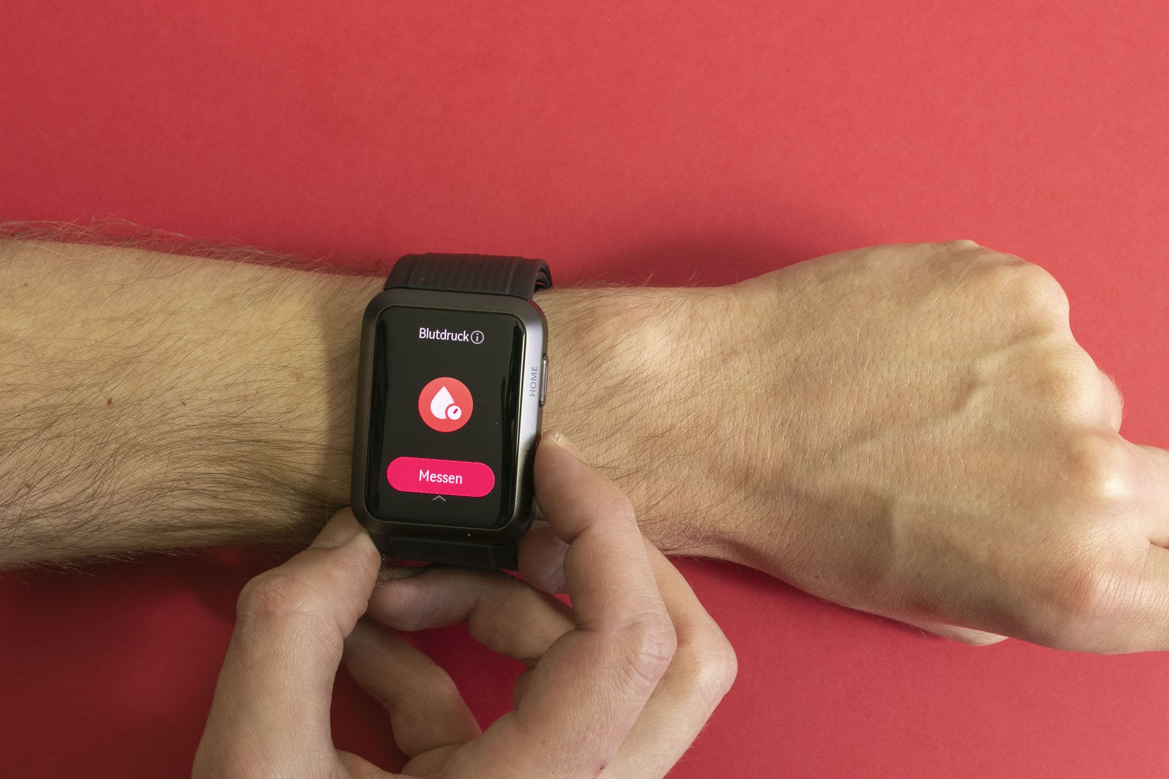 Blutdruck­mess­geräte Test: Huawei Watch D