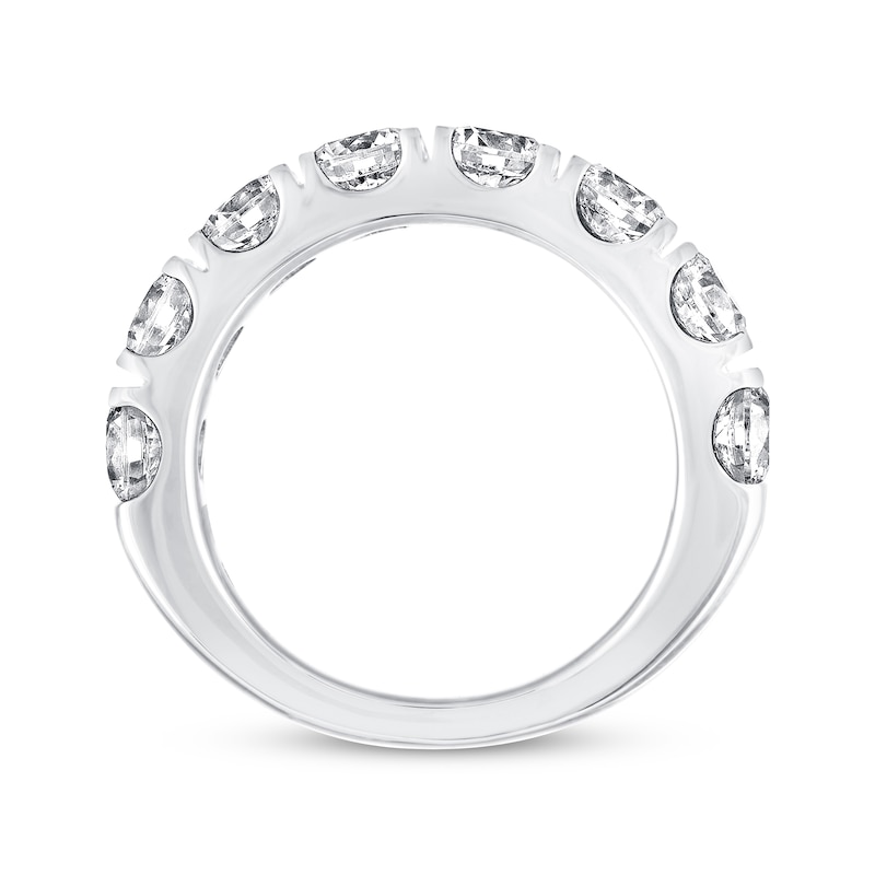 THE LEO Diamond Band 3 ct tw Round-cut 14K White Gold