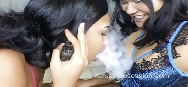 Hot Lesbians Smoking With Royalty and Jazzy Jamison - Full Length Scene 