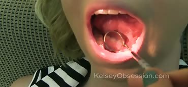 Mouth Fetish - Dental Exam With Maia Davis
