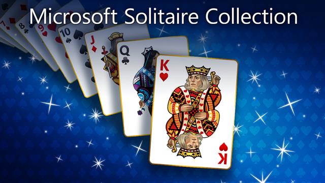Microsoft Solitaire game