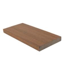 NewTechWood composiet kantplank houtstructuur 2,3 x 13,8 x 300 cm Teak