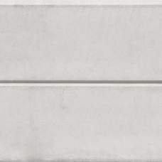 Beton onderplaat blokhutprofiel wit/grijs smal 3,5 x 26 x 184 cm
