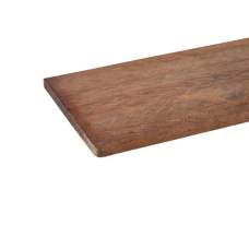 Hardhouten plank Azobé fijnbezaagd 2 x 15 cm