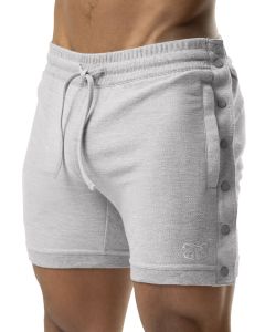 Nasty Pig Bruiser Rugby Short - Heather Grey