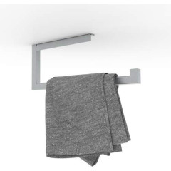 Looox Handdoekhouder, 35 cm, geborsteld rvs. Ook voor Mini Base Shelf