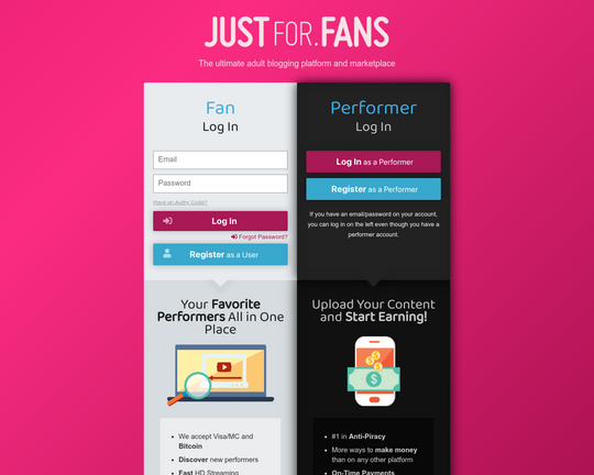 Justfor.Fans Logo