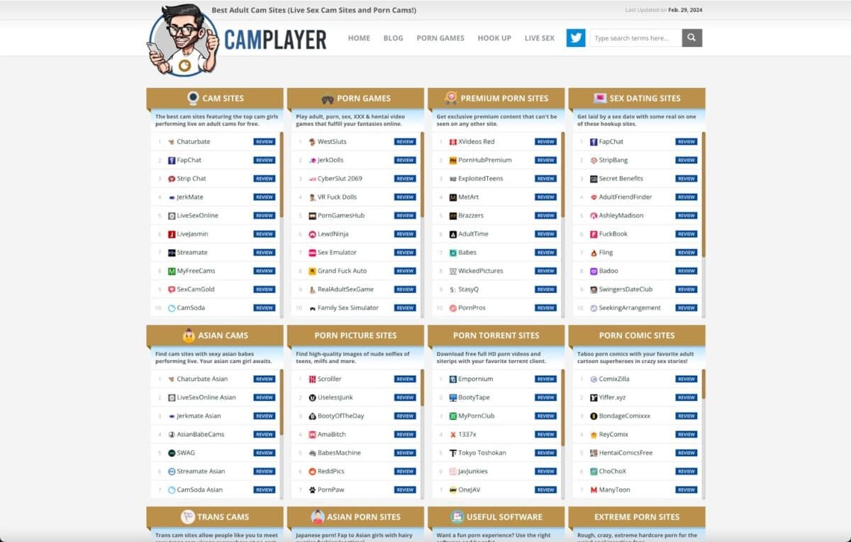 camplayer.com formerly cam dude