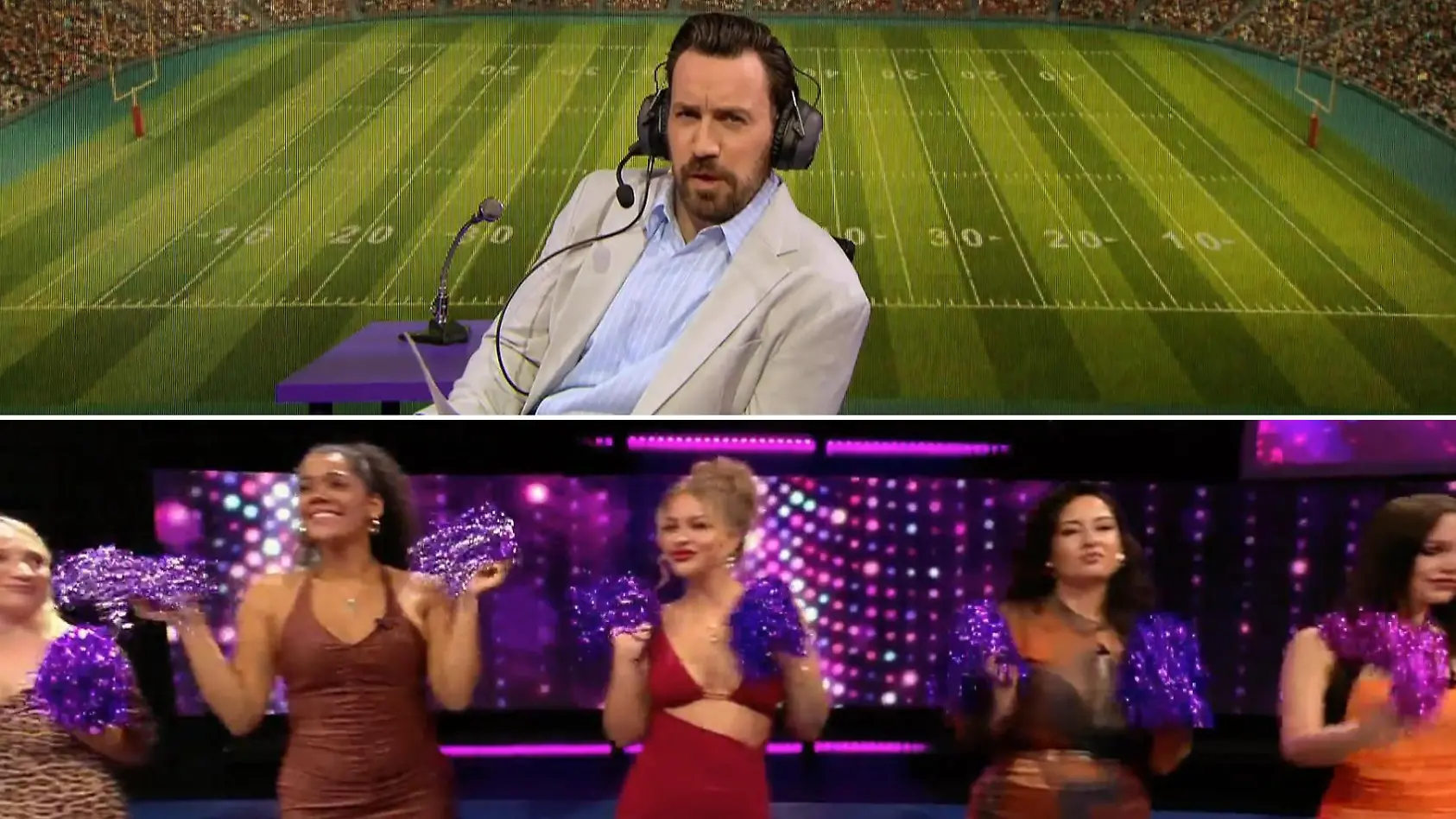 Football-Special bei „Take Me Out“