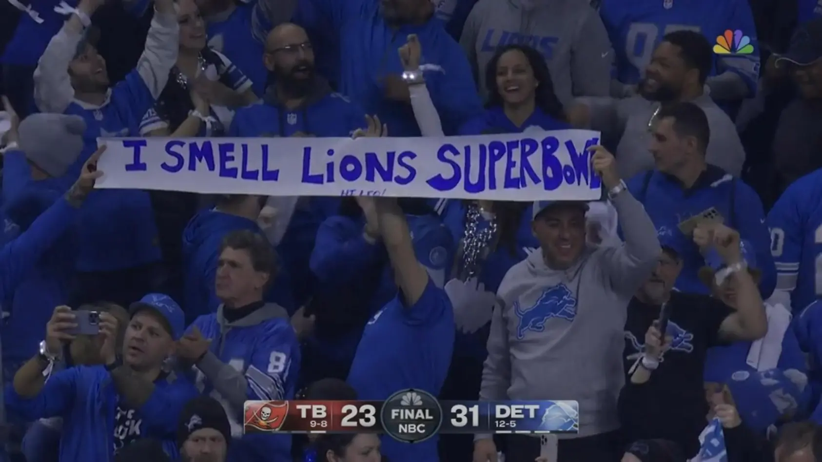 Lions schnuppern schon am Super Bowl