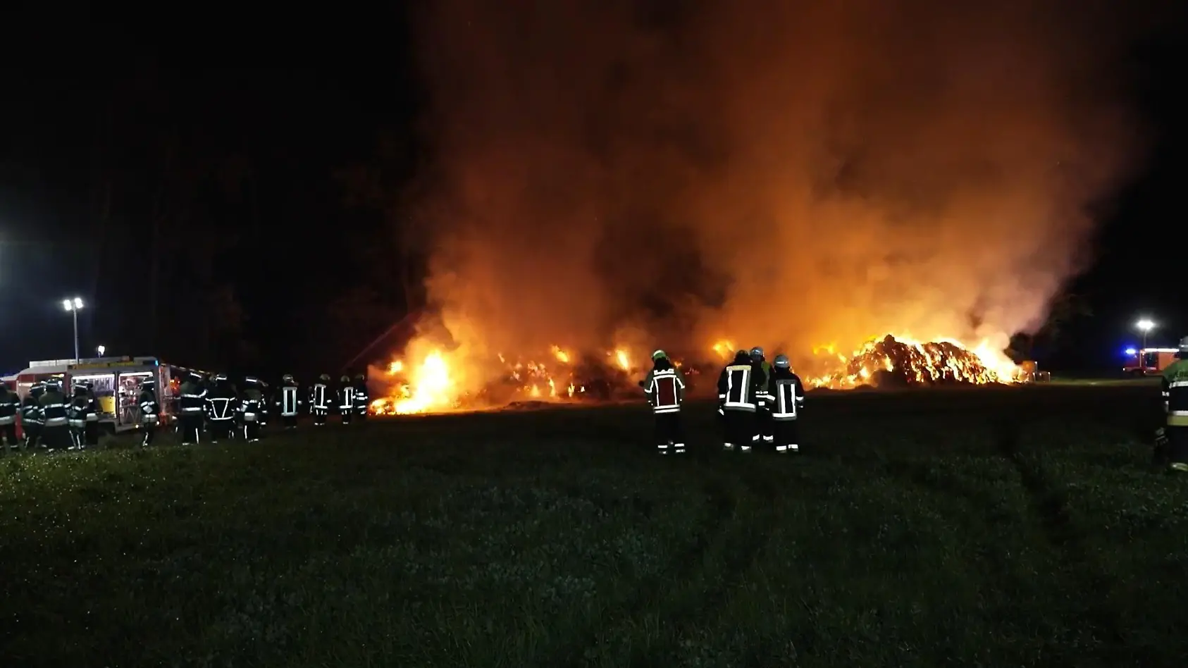 Irre Feuerteufel wüten in Oberbayern