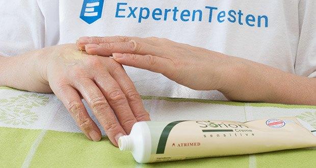 Sorion Creme Sensitive im Test - beruhigt und pflegt sensible und stark ausgetrocknete Haut besonders intensiv und langanhaltend