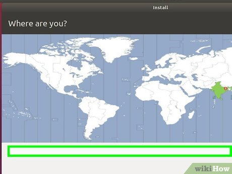 Step 1 Select a time zone.