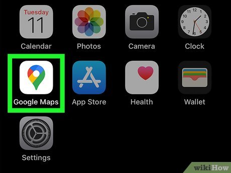 Step 1 Avvia l'app di Google Maps.