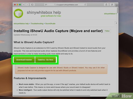 Step 2 Unduh plug-in atau pengaya IShowU Audio Capture.