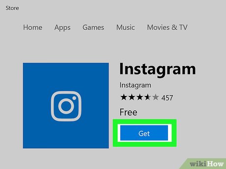 Step 1 Otevřete Windows Store a stáhněte si Instagram.Hledejte "Instagram".