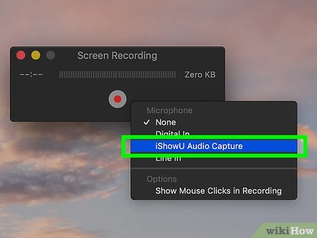 Step 12 Pilih "IShowU Audio Capture".