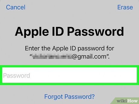 Step 7 Gib Apple ID und Passwort ein.