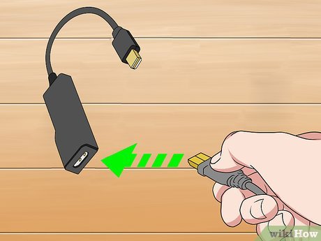 Step 4 Sambungkan kabel ke adaptor yang sesuai.