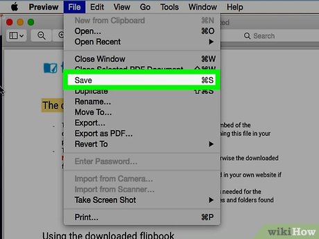 Step 6 Klik File pada bilah menu dan pilih Save dari menu drop-down.