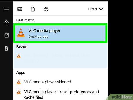 Step 6 Öffne den VLC Media Player.