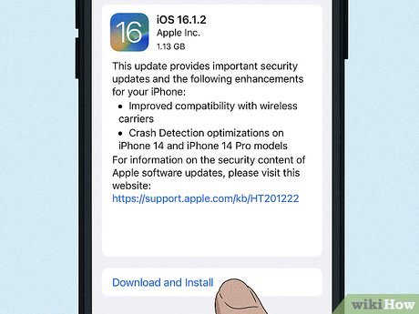 Step 2 Update dein iPhone oder iPad auf die neuste Version.
