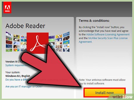 Step 1 下载Adobe阅读器，免费的版本能够给PDF文件做简单的修改。
