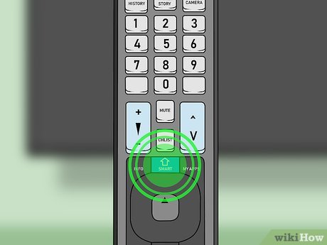 Step 3 Presiona el botón “Inicio” icon del control remoto.