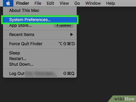 Step 10 Pilih System Preferences….