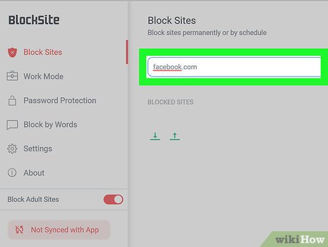 Step 6 Ingresa la dirección de un sitio web.