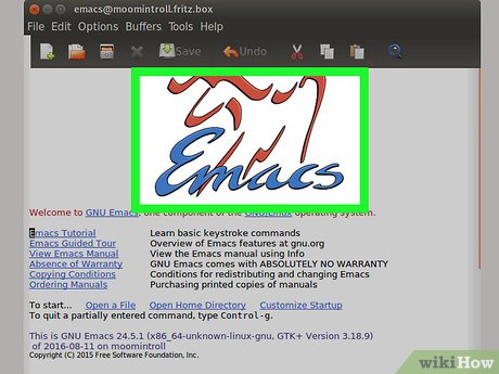 Step 3 دستورات Emacs را بشناس.