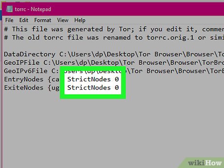 Step 9 Erwäge das Deaktivieren von "strict nodes".