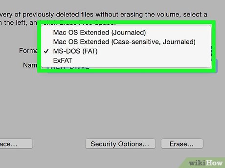 Step 6 Wähle aus dem neuen Fenster “Mac OS Extended (Journaled)”.