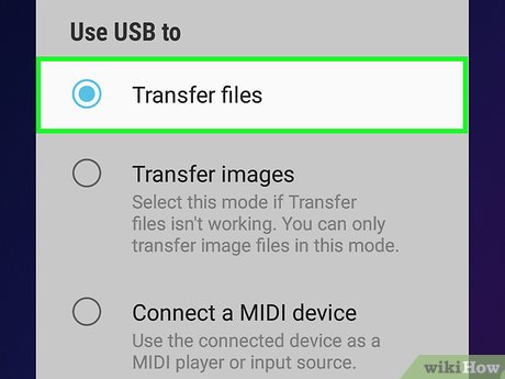Step 1 Conecta el dispositivo Android a la Mac.