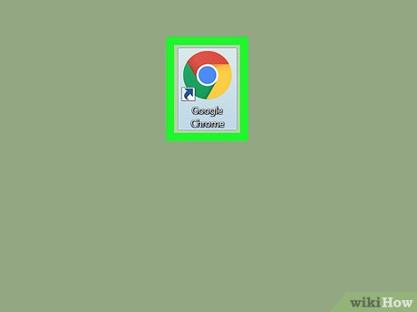 Step 1 Abre Google Chrome icon.