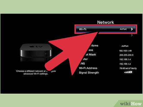 Step 3 将Apple TV和苹果笔记本连接到相同的无线网络中。