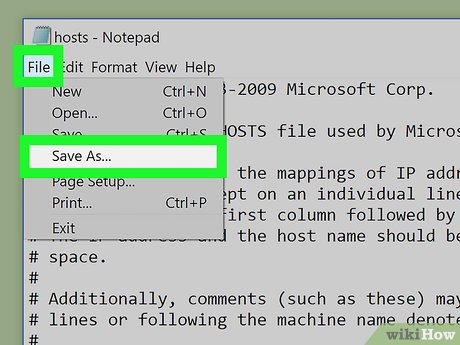Step 16 Reemplaza el archivo "hosts" existente por el que acabas de editar.