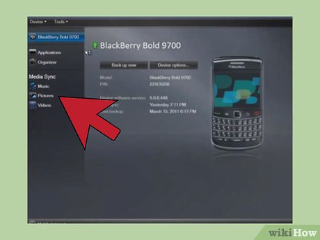 Step 3 Open de BlackBerry-map op je computer.
