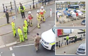 UK town centre on lockdown after 'grenade found' with huge emergency response