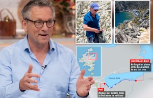 BBC star Dr Michael Mosley goes missing on walk in Greece as cops fear 'fall'
