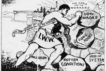 Cartoon depicting I.W.W. goals as a labor union