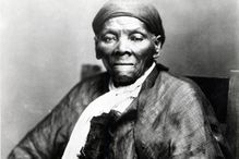 Harriet Tubman, American anti-slavery activist, c1900. Harriet Tubman (c1820-1913) was born into slavery in America. She escaped in 1849, became a leading Abolitionist and was active as a &#39;conductor&#39; in the Underground Railroad, the network which helped escaped slaves to reach safety.