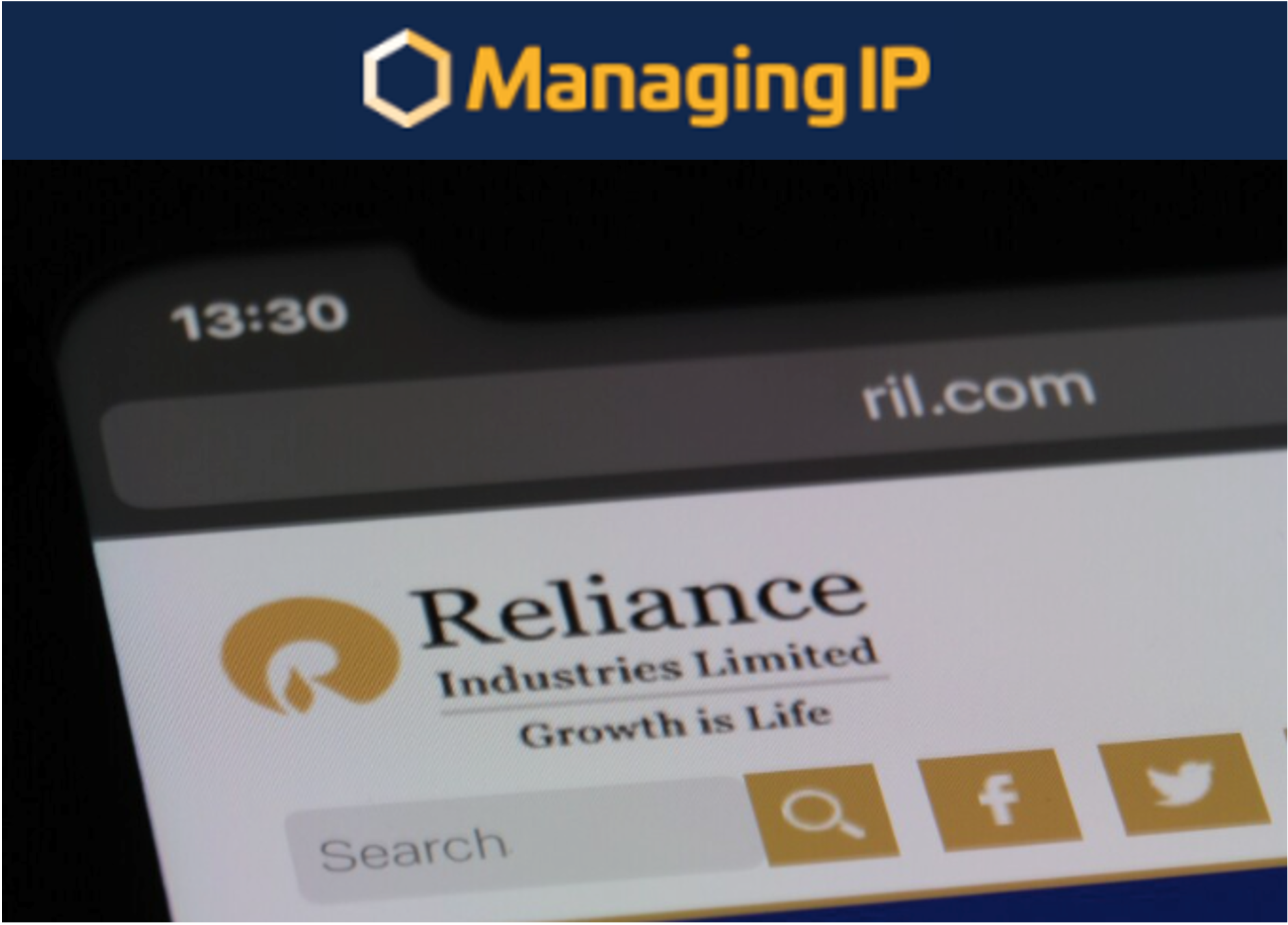 Managing IP: Breaking: Reliance joins Via Licensing Alliance pool