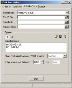 DV Sub Maker screenshot