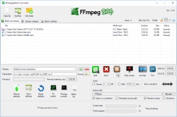 FFmpeg Batch Converter screenshot