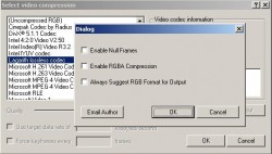 Lagarith Lossless Video Codec screenshot