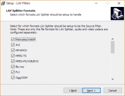 LAV Filters Megamix screenshot 3