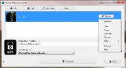 Mobile Media Converter screenshot