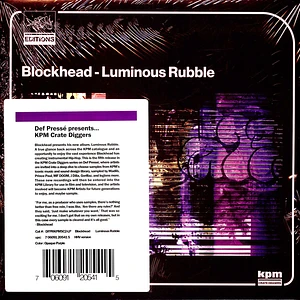 Blockhead - Luminous Rubble HHV Exclusive Blue Vinyl Edition